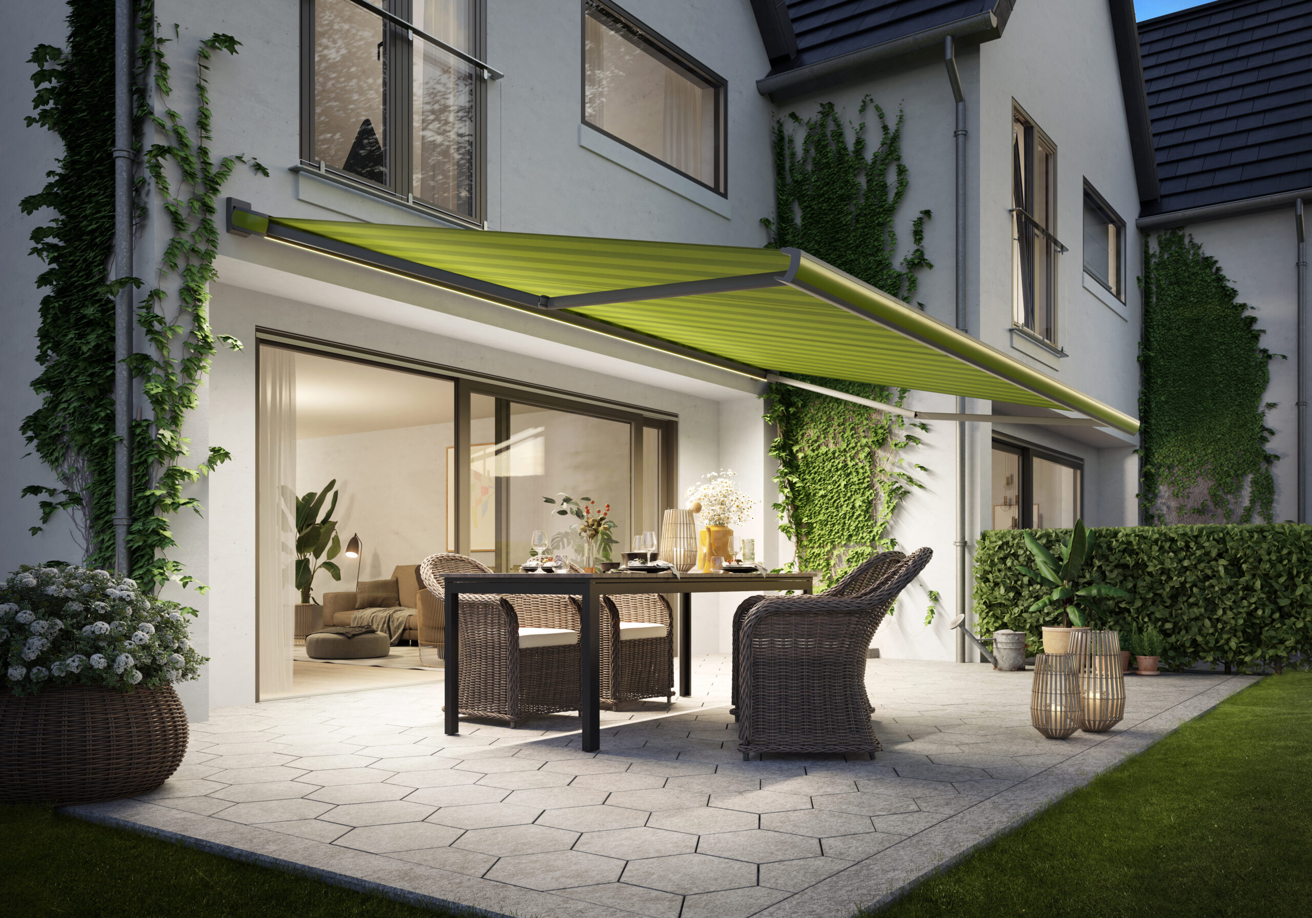 Roché Awnings | Patio | Veranda | Free Standing | Glass Rooms